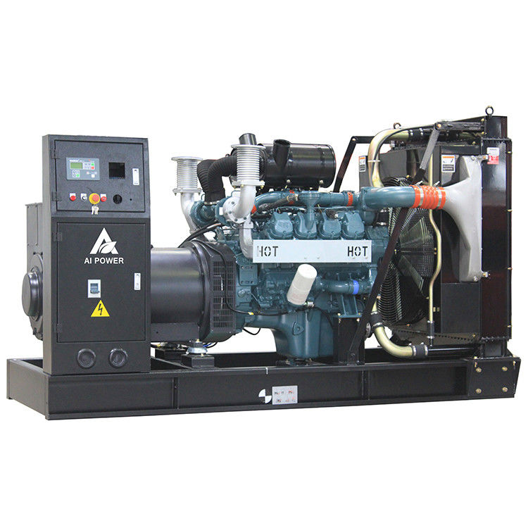 320kw 400 Kva Doosan Diesel Generator Air Cooled Engine P158LE