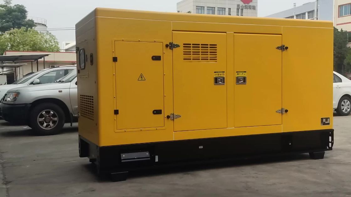 480V 1800 Rpm Liquid Cooled Generator 60HZ Emergency Diesel Generator
