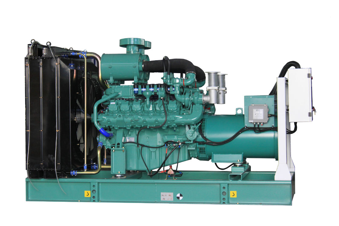 Industrial 300 Kva Portable Natural Gas Generator Set Doosan For Home 600A