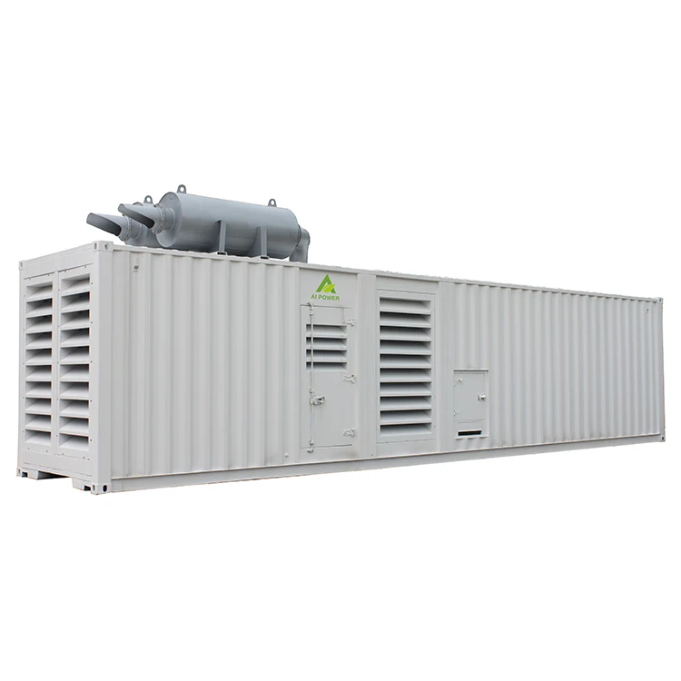 Heavy Duty Container Generator 1000KVA Perkins 4008TAG2A Diesel Generator Set For Various Power Requirements