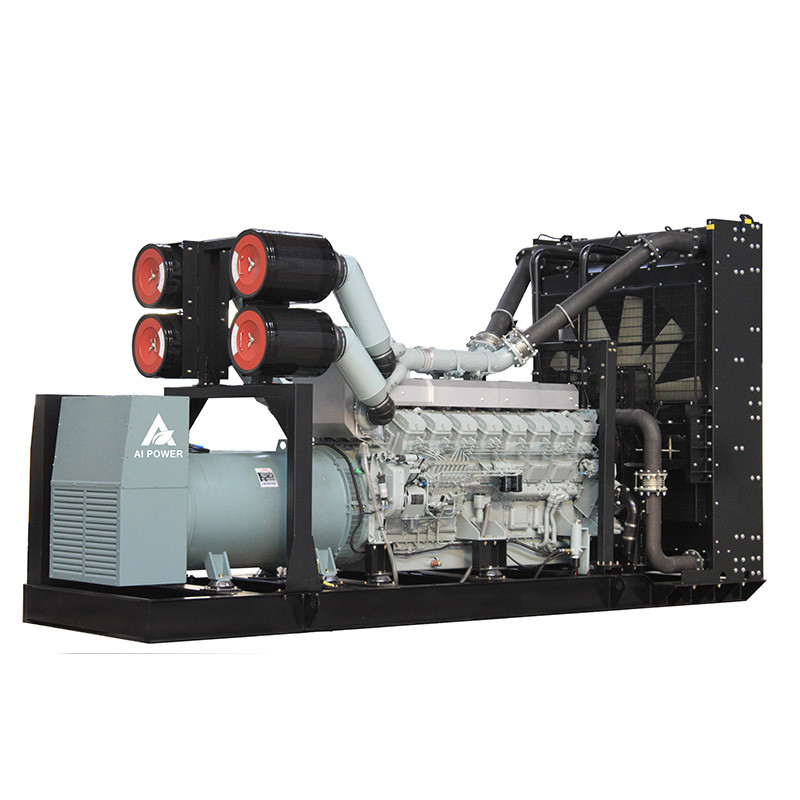 1500 Kw 3000A Mitsubishi Diesel Generator Industrial Standby Generator Smartgen 1500RMP