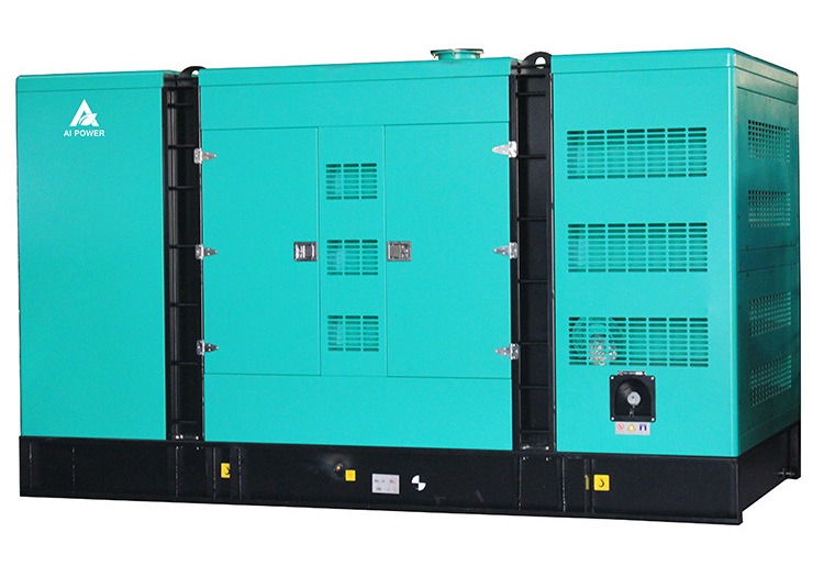 Industrial 300 Kva Portable Natural Gas Generator Set Doosan For Home 600A