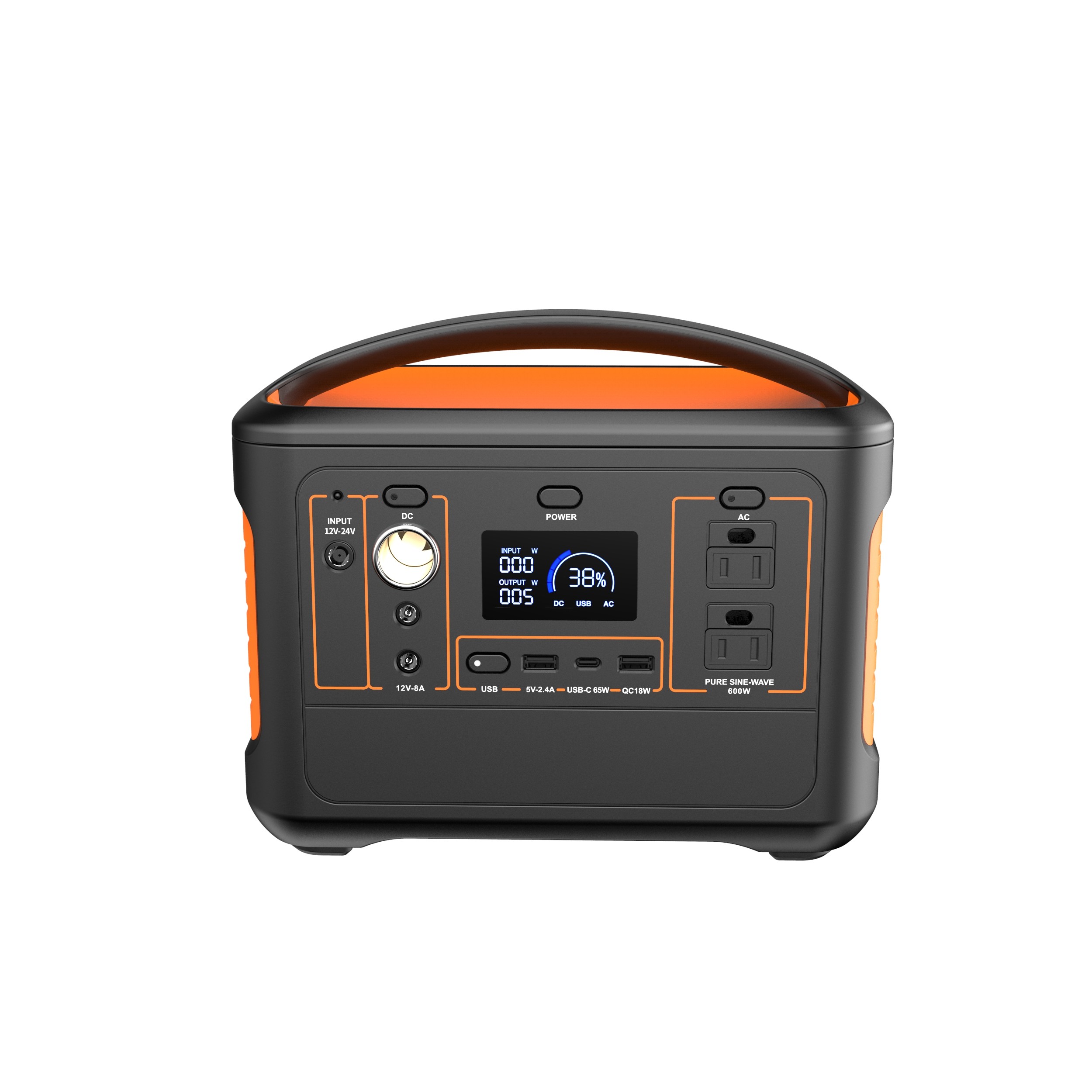 PSE Bionic Solar 600W Portable Power Station For Outdoor Camping